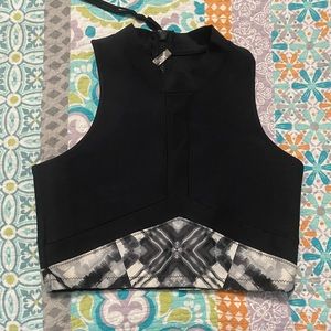 Hurley wetsuit crop top